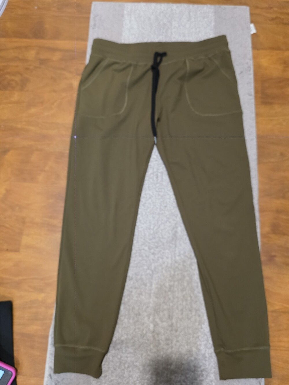 ZYIA Olive Green Drawstring Joggers